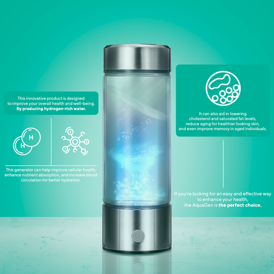 Sealassic™ AquaGen: The Ultimate Health-Boosting Water Bottle