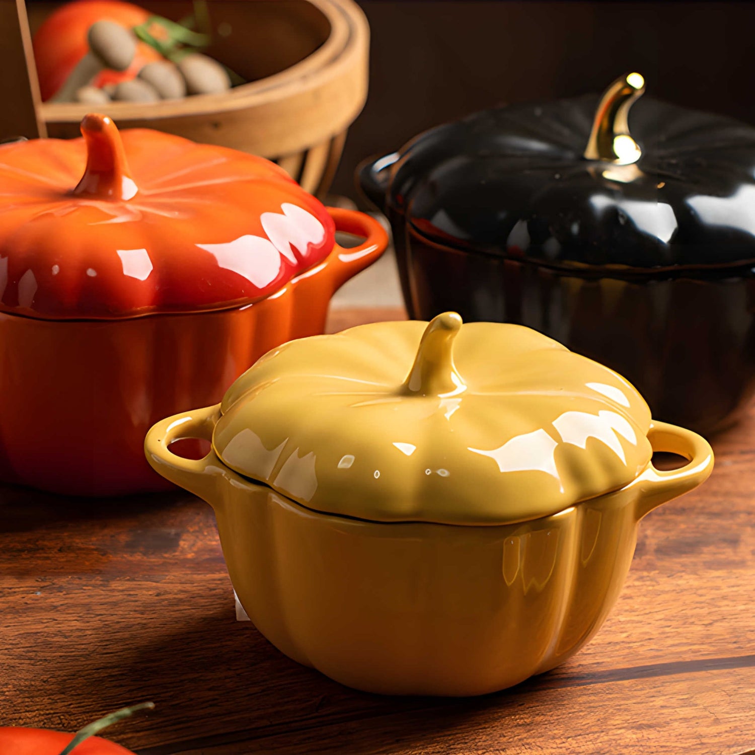 Sealassic Pumpkin Perfection™ Ceramic Bowls